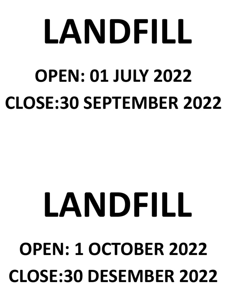 Landfill PDF
