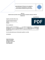 Anexo 24 Formato para Solicitar Larecalificación Del Examen de Grado de Caracter Complexivo