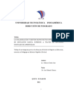 9. La Colaboración y Gestión de Proyectos Interdisciplinares