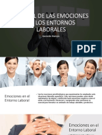 El Papel de Las Emociones en Los Entornos Laborales