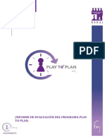 Informe de Evaluación de Play To Plan