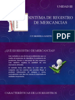 Sistema de Registro de Mercancias