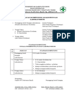 Standar Kompetensi Petugas Laboratorium