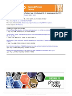 Experimental Observation of A Band Gap in Individual MN Sub 12 Molecules On Au 111