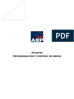 Cuaderno de Apuntes - Programacion de Obra AIEP