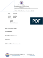 Template District PAC and SPAC Designation