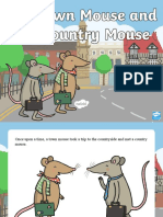 T T 5389 The Town Mouse and The Country Mouse Story Powerpoint Ver 2