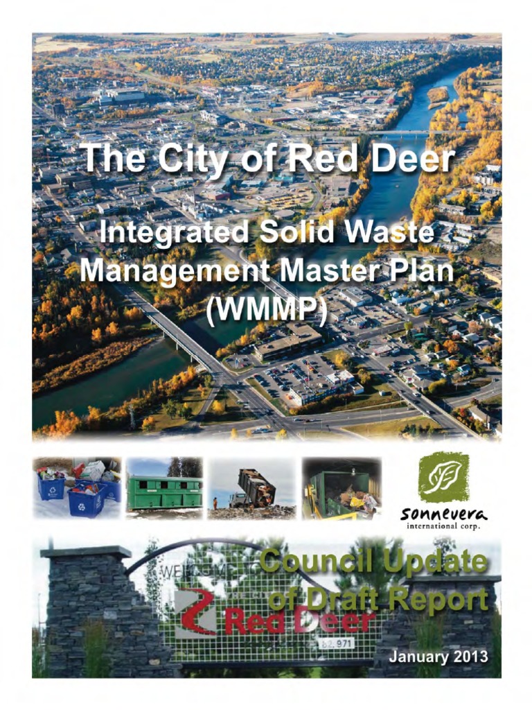 Waste Management Master Plan Presentation To Council PDF Waste Management Waste