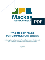 Appendix A - Waste Services Performance Plan-2019-2024