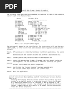 Firmware Update Procedure