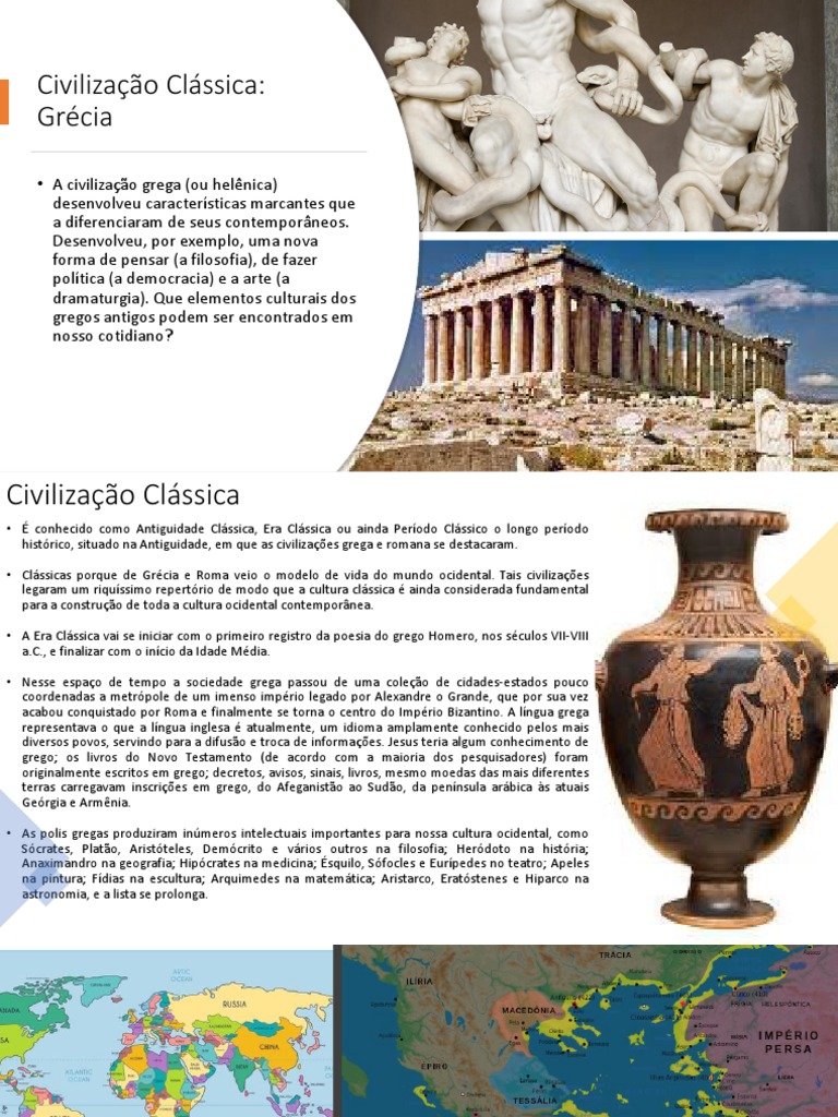 1º AULA 6 e 7 - Civilização Clássica - Grécia | PDF | Grécia Antiga ...