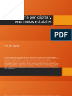 Economía Per Cápita y Economías Estatales