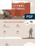 Segunda Guerra Mundial Diapositivas