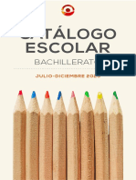 01 Bachillerato - Catálogo Escolar - Jul-Dic 2023