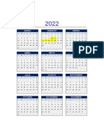 Calendario 2022 VSL