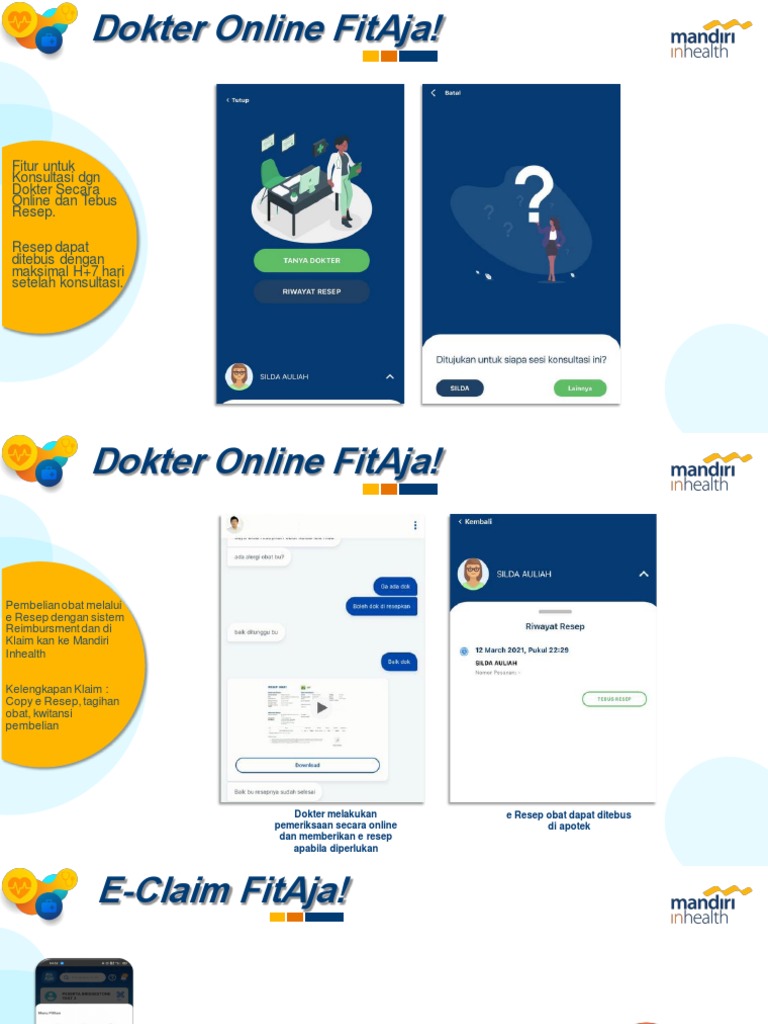 Layanan Klaim Kesehatan FitAja! | PDF