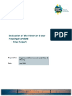 Evaluation of Victorian 6 Star Standard Final Report