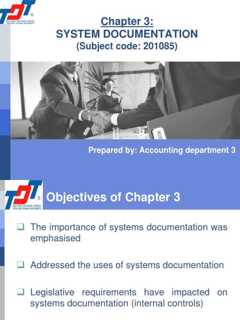Chapter 3 system documentation pdf