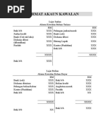 Format Akaun Kawalan | PDF