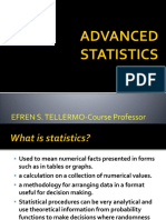 Handout-A-Preliminaries (Advance Statistics)