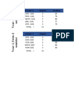 Result Sheet in Excel (MUH2001037M)