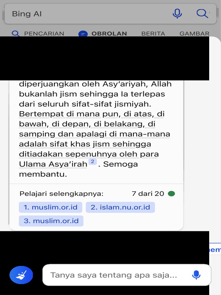 Bing AI - Mencari | PDF