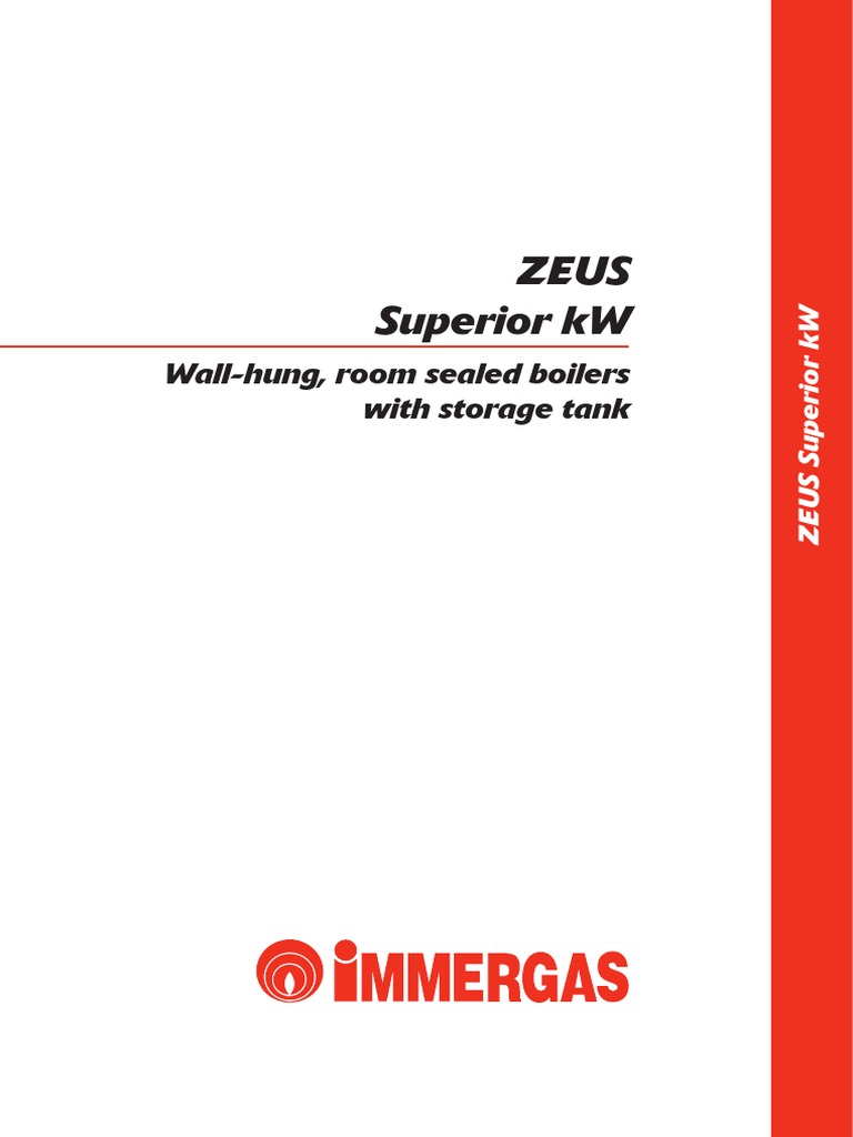 ZEUS Superior kW Boiler Technical Guide | PDF | Technology & Engineering