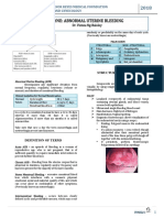 Gyne: Abnormal Uterine Bleeding: Structural Abnormalities (PALM)