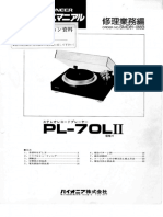 Pioneer Pl-70lii Turntable