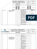 RA For Excavation & Back Filling