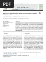 Utility of Fetal Autopsy To Estimate Time of IUFD in Maternal Trauma