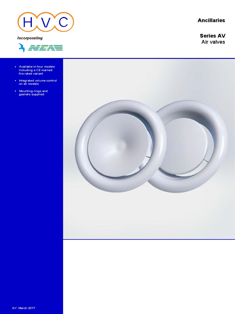 Series Av Product Datasheet PDF