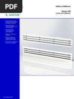 KBE Linear Flow Bar Diffuser Overview | PDF