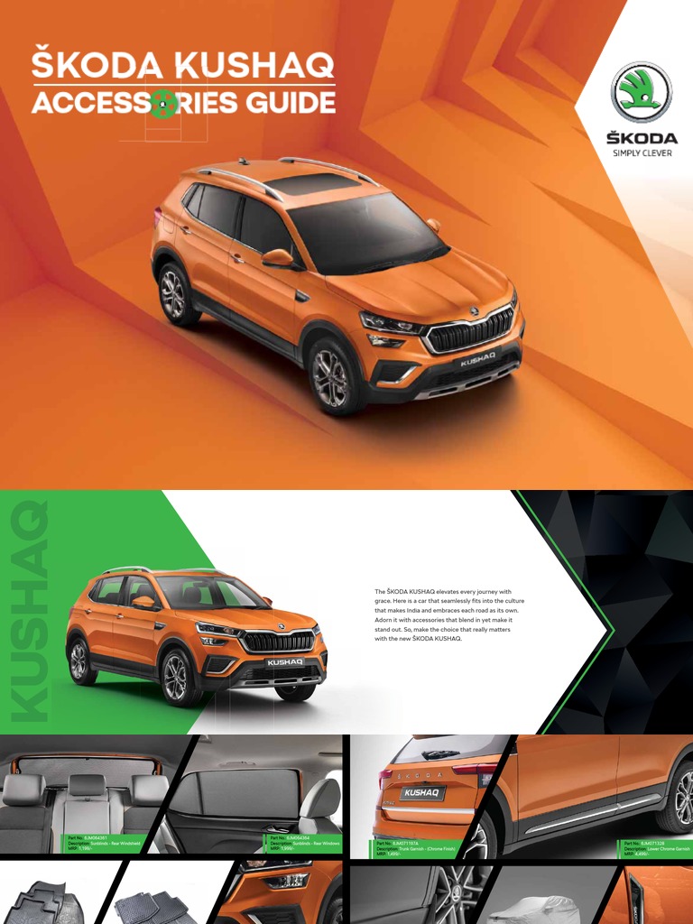 Skoda india accessories discount
