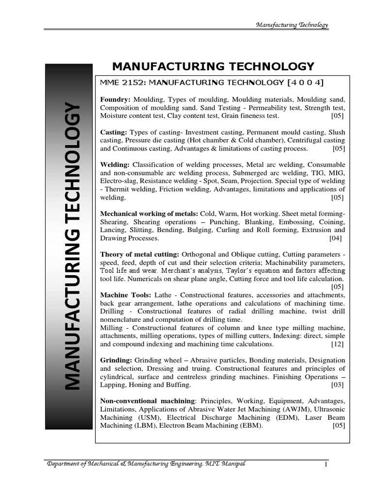 Foundry Technology Overview and Practices | PDF