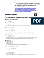 Elementary Statistics 6th Edition Larson Solutions Manual 1