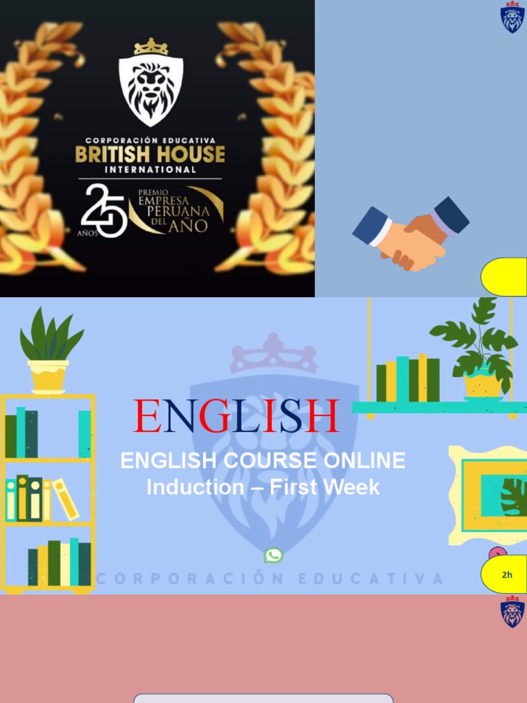 Online English Course Induction Guide | PDF | Graphic Design | Vision