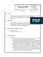 P-T4061-016 Rev. 02 - Hydrotest Procedure