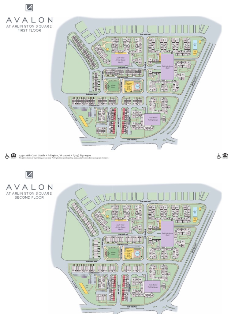 Avalon Arlington Square Site Plan PDF
