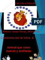 Pasapalabras Animales