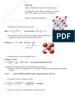 Correction Exericice 3 Structure Du Fer