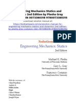 Engineering Mechanics Statics and Dynamics 2nd Edition Plesha Solutions Manual 1