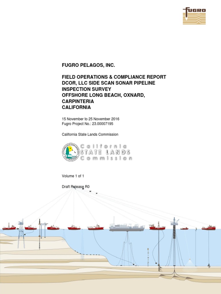 Fugro Pelagos Pipeline Inspection Report | PDF | Law | Science ...
