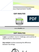 Gap Analysis: Continuous Improvement Toolkit