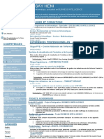 CV KoussayHENI Emploi PDF