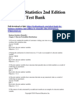 Business Statistics 2nd Edition Donnelly Test Bank Download