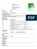 Anuj Singh Resume