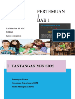 SDM - Pertemuan 1