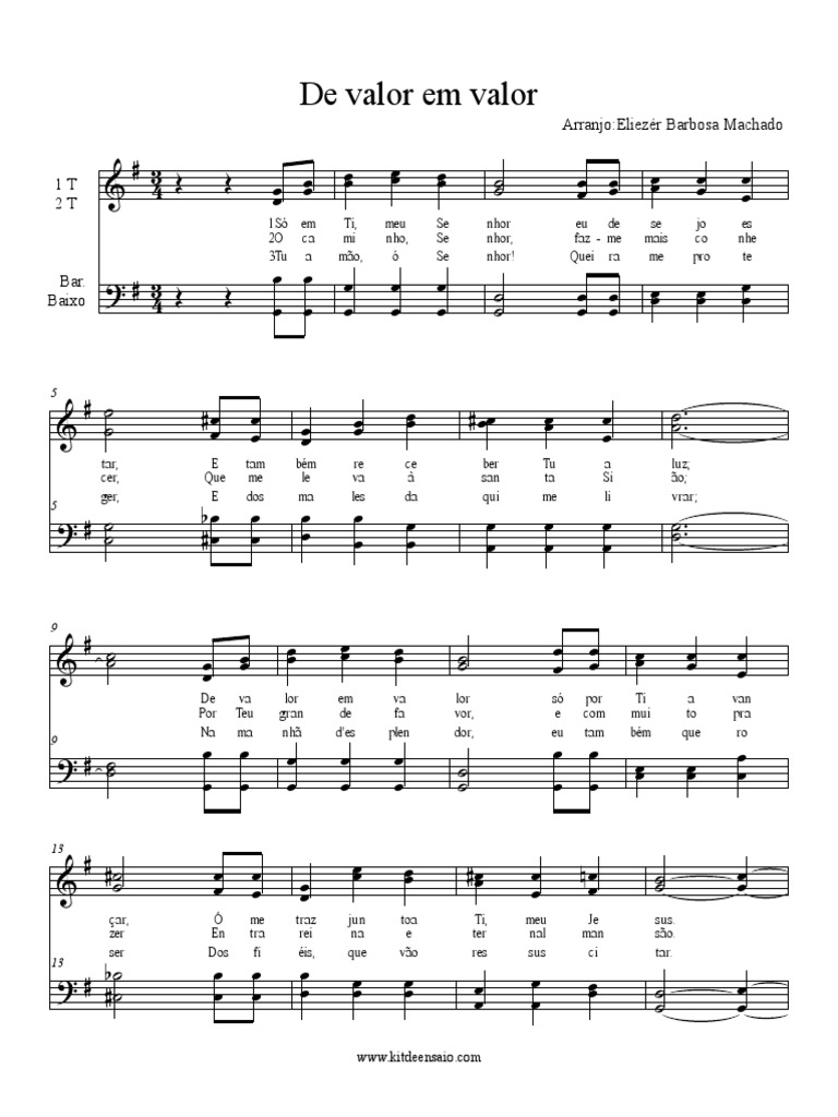 De Valor em Valor PDF