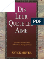 Dis-leur que JE les aime°Joyce MEYER°24